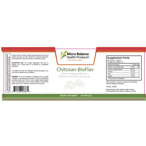 Micro Balance Health Products Chitosan-BioFlav