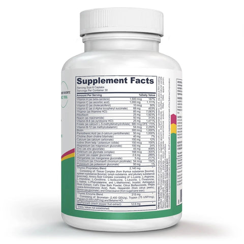 Micro Balance Health Products Complete Thymic Formula 120 Ct