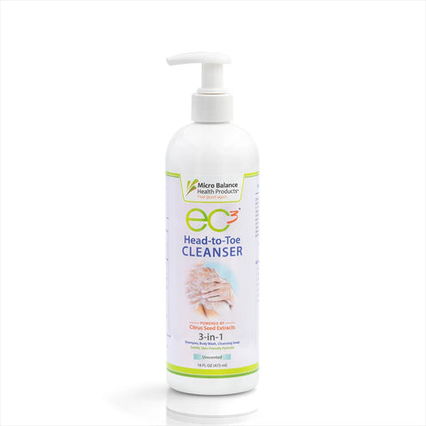 Micro Balance Health Products EC3 Head-to-Toe Cleanser Unscented Cleanser Micro Balance Health Products