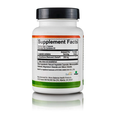 Micro Balance Health Products L-Glutathione Dietary Supplement Micro Balance Health Products