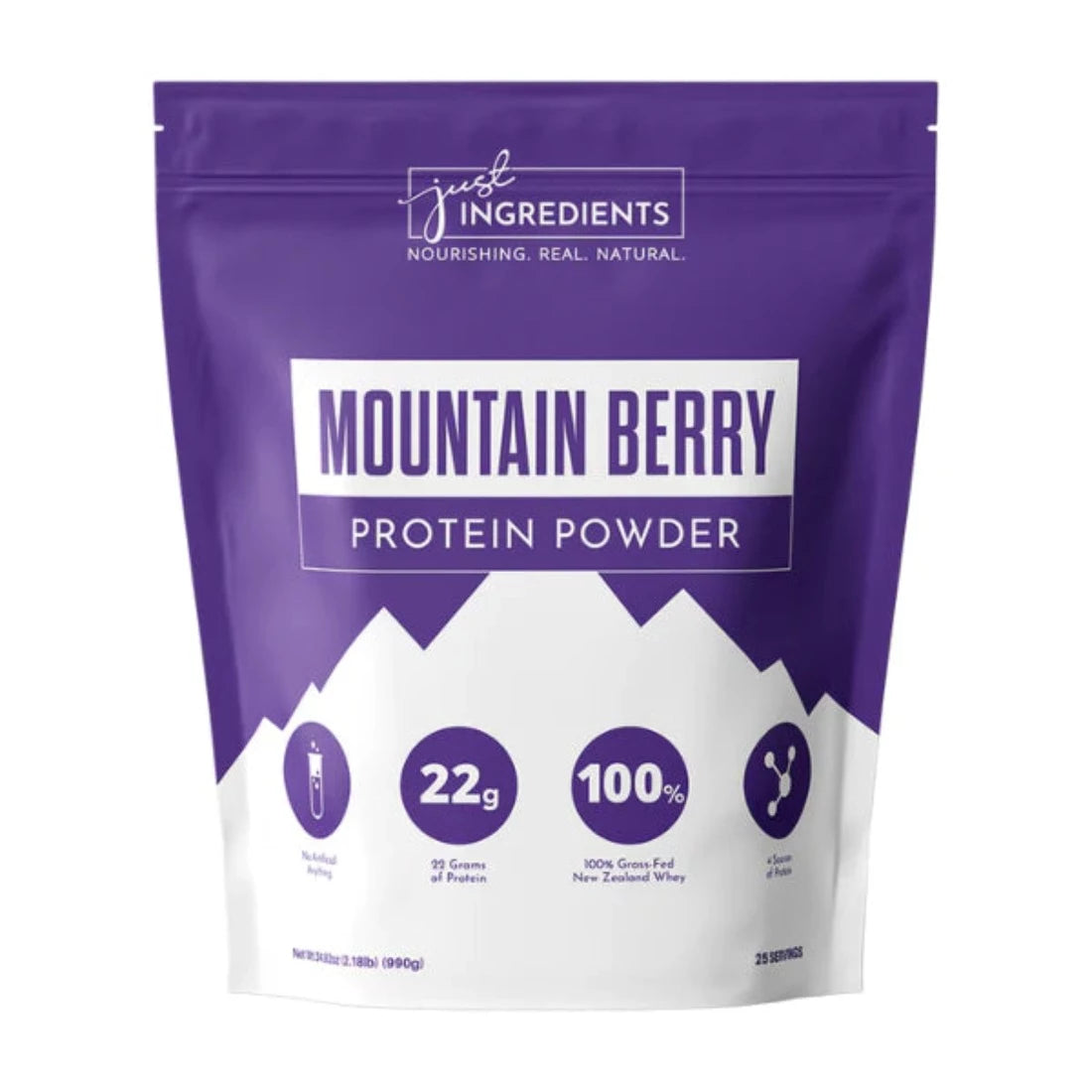Just Ingredients Mountain Berry Protein Powder