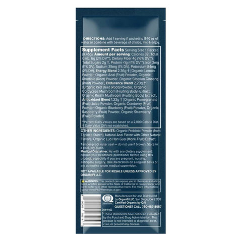 Organifi Red Juice Travel Packs 30ct Dietary Supplement Goodie Vibes