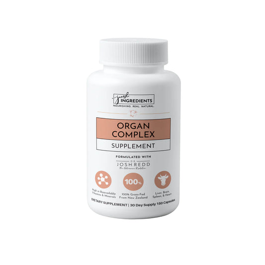 Just Ingredients Organ Complex Supplements