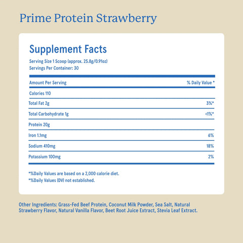 Equip Prime Protein Strawberry (1.7 LBS) (Original) Equip Foods