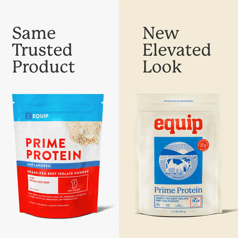 Equip Prime Protein Unflavoured (1.39 LBS) (Stevia Free) Dietary Supplement Equip Foods