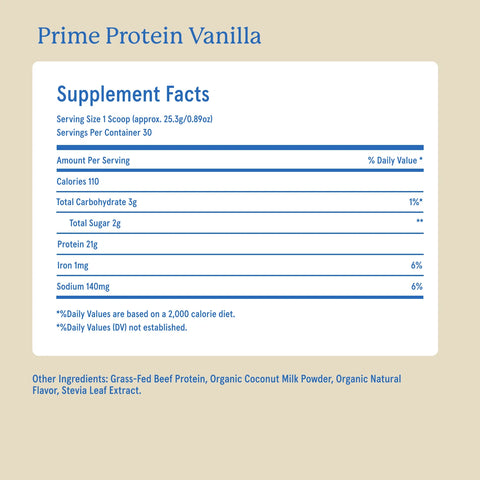 Equip Prime Protein Vanilla (Original) Protein Powder Equip Foods