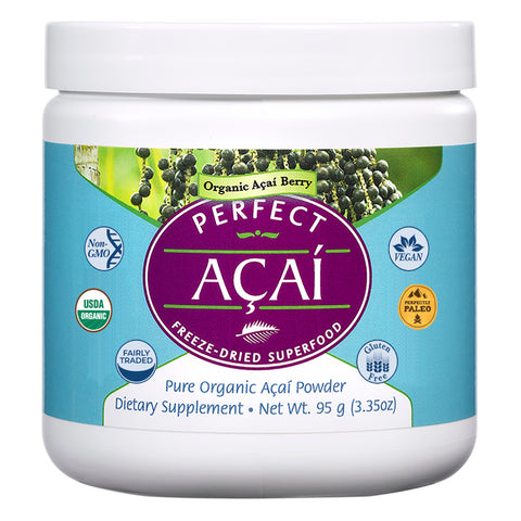 Perfect Acai Powder - The Purest Organic Acai Berry Powder - 95g