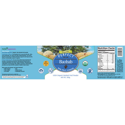 Perfect Baobab - Organic (360g Powder)