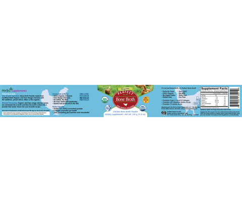 Perfect Bone Broth - Organic (330g Powder)