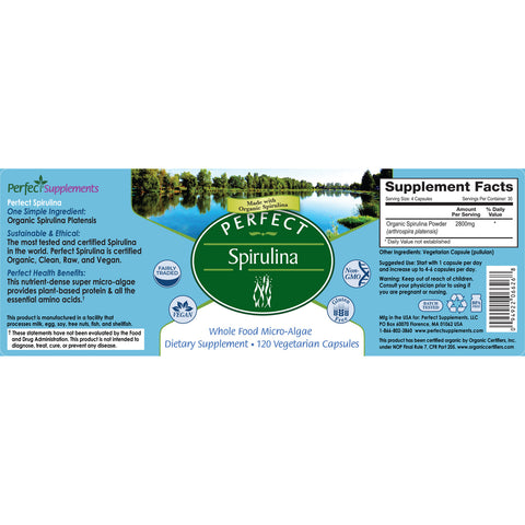 Perfect Spirulina - Organic & Fairly