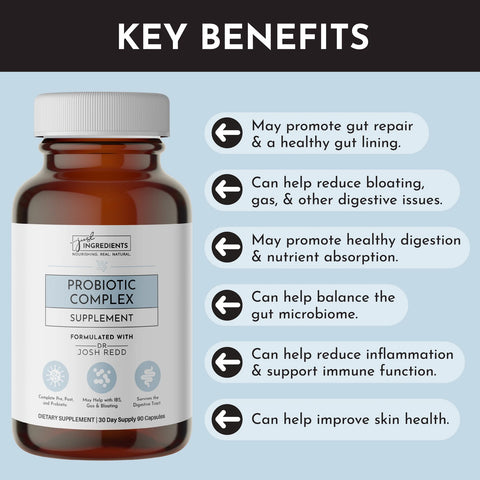Just Ingredients Probiotic Complex Capsules