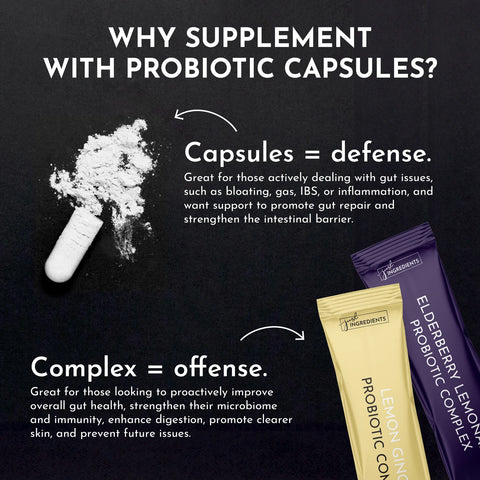 Just Ingredients Probiotic Complex Capsules