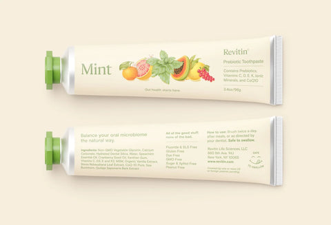 Revitin Natural Toothpaste (Mint)