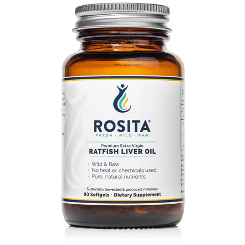 Rosita Extra Virgin Ratfish Liver Oil Softgels Dietary Supplement Goodie Vibes