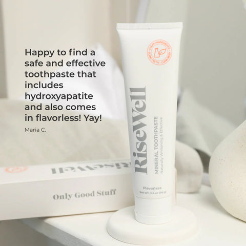 RiseWell Mineral Toothpaste Flavorless