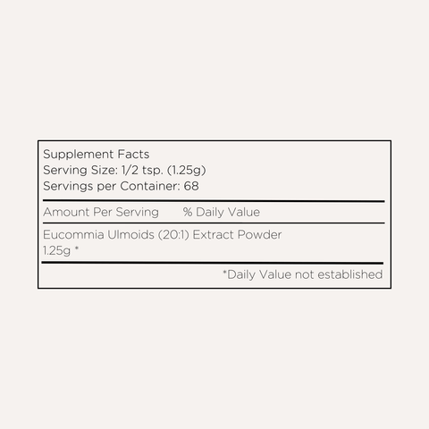 Root + Bones Eucommia