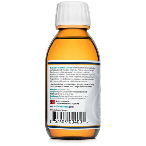 Rosita Extra Virgin Cod Liver Oil Liquid