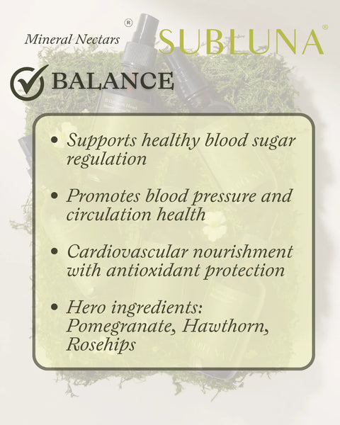 SubLuna BALANCE: Blood Sugar & Circulation Support (El Corazon)