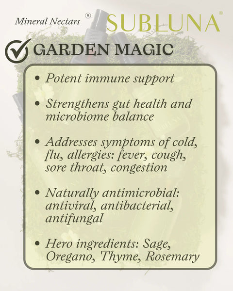 SubLuna Garden Magic Mineral Nectar: Immune & Illness Support