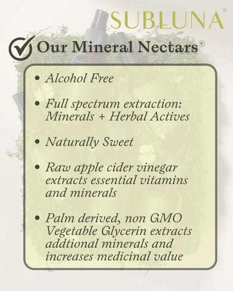SubLuna Garden Magic Mineral Nectar: Immune & Illness Support