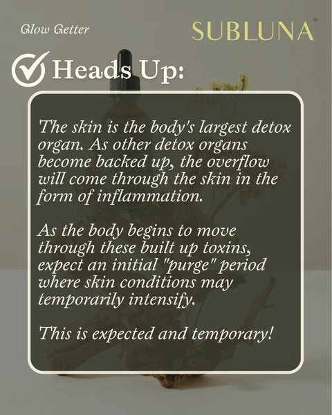 SubLuna Glow Getter Skin Detoxifier