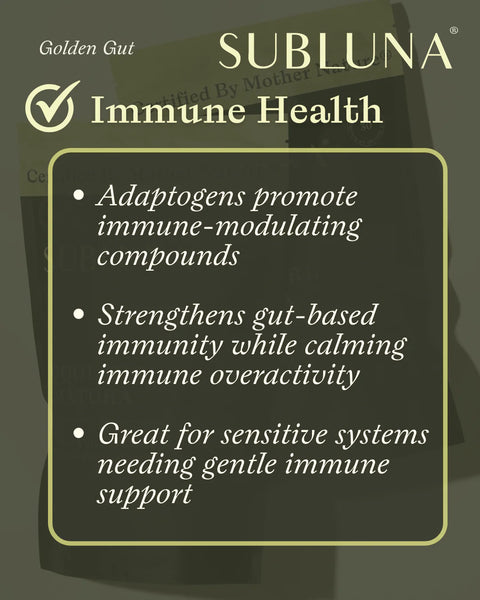 SubLuna Golden Gut: Golden Milk for the Gut Brain