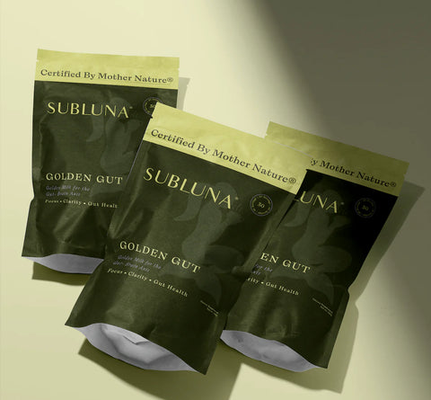 SubLuna Golden Gut: Golden Milk for the Gut Brain