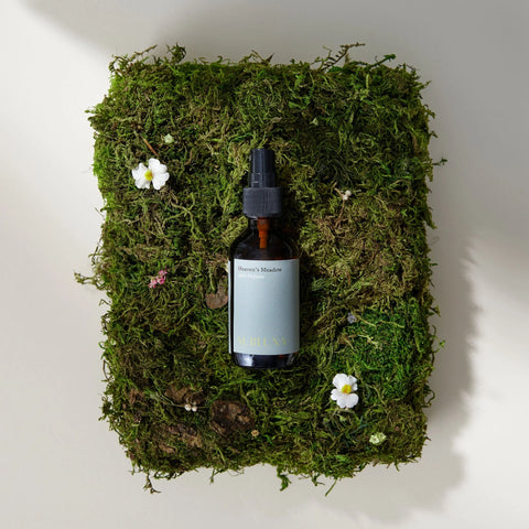 SubLuna Heaven's Meadow: Tulsi + Sweetgrass Hair Perfume