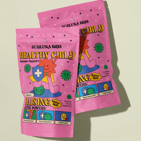 SubLuna Healthy Child: Immune & Illness Gummy Dietary Supplement SubLuna