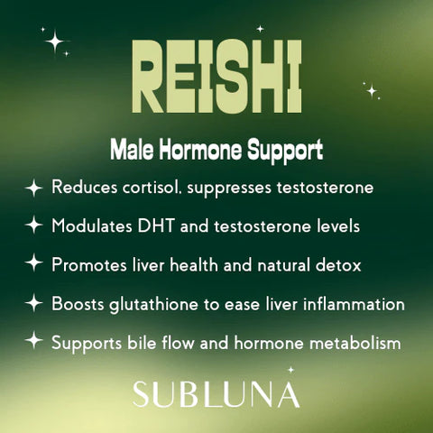 SubLuna Reishi Mushroom Triple Extract® with Nano Extraction Technology Supplement SubLuna
