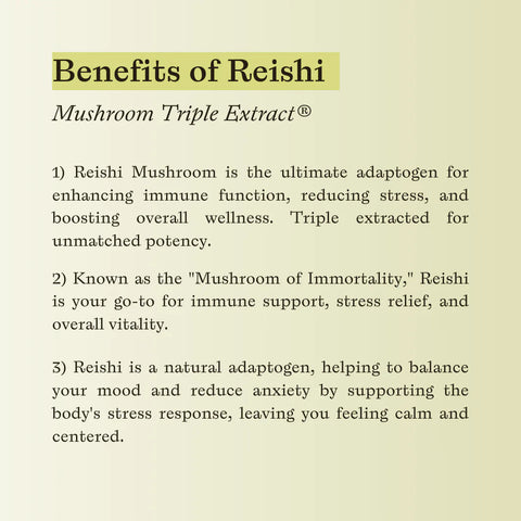 SubLuna Reishi Mushroom Triple Extract