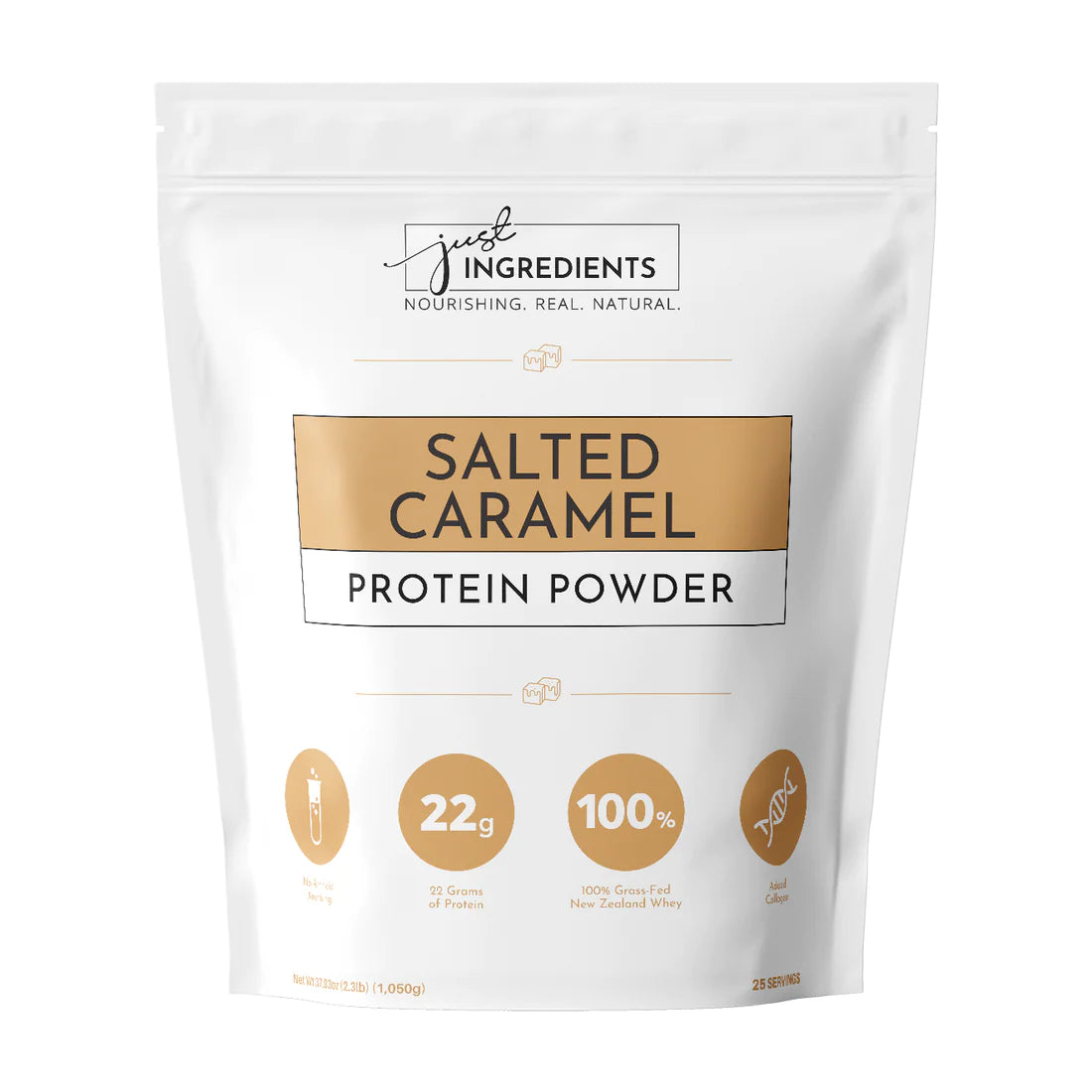 Just Ingredients Salted Caramel Protein Powder