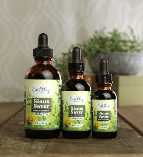 Earthley Sinus Saver (4 OZ) (ALCOHOL FREE) Supplement Earthley