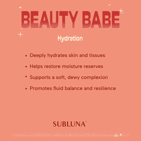 SubLuna Beauty Babe Gummy Dietary Supplement Goodie Vibes