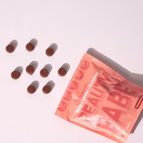 SubLuna Beauty Babe Gummy Dietary Supplement Goodie Vibes