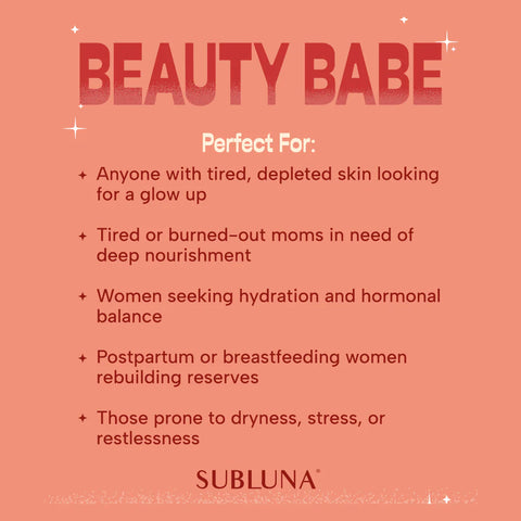 SubLuna Beauty Babe Gummy Dietary Supplement Goodie Vibes