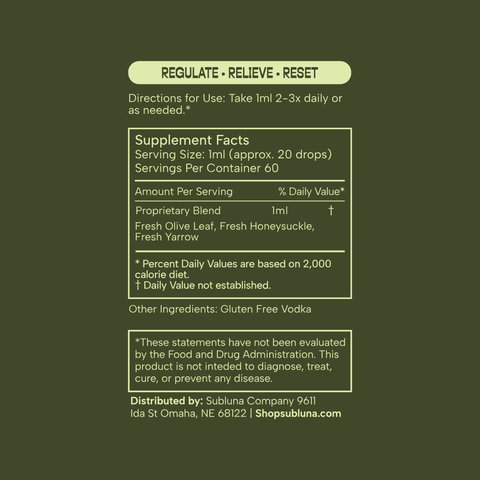 SubLuna Biome Balance: Gut Inflammation & Microbiome Support