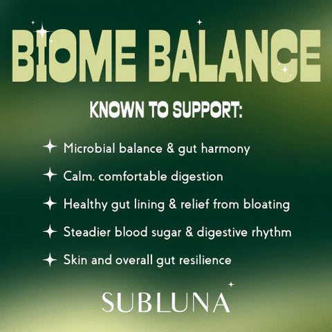 SubLuna Biome Balance: Gut Inflammation & Microbiome Support