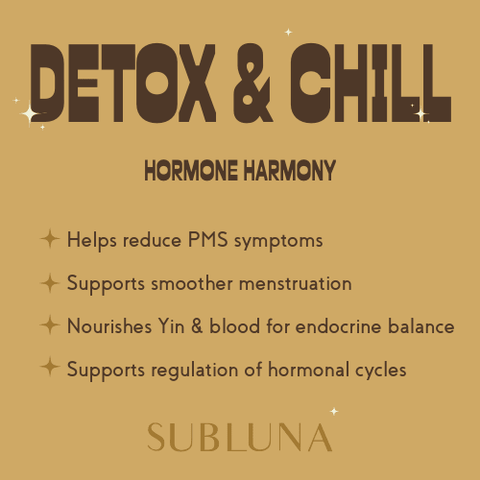 SubLuna Detox & Chill: Adaptogenic Herbal Coffee Dietary Supplement SubLuna