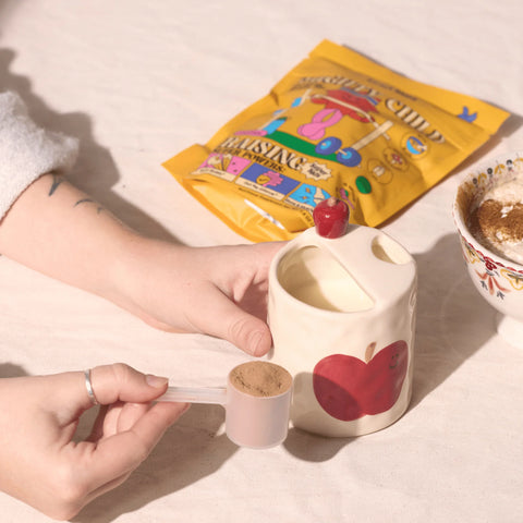 SubLuna Mighty Child: Ancestral Protein Chocolate Mix Multivitamin Supplement SubLuna