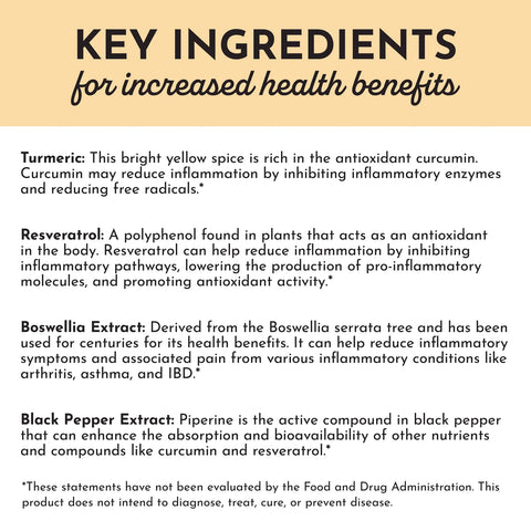 Just Ingredients Turmeric Complex