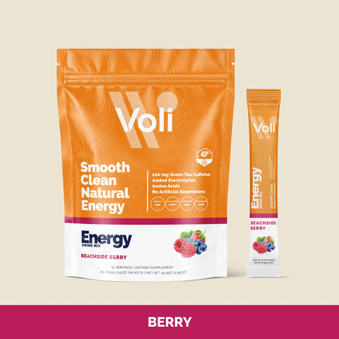 Voli Energy - Beachside Berry (15 Sticks) Dietary Supplement Voli