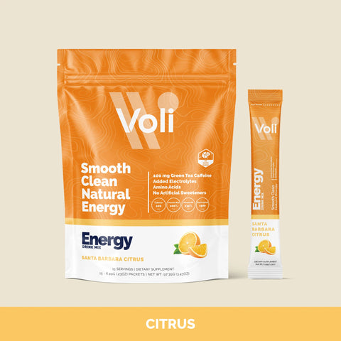 Voli Energy - Santa Barbara Citrus (15 Sticks) Dietary Supplement Voli