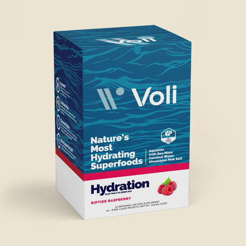 Voli Hydration - Riptide Raspberry 30ct Carton Dietary Supplement Voli