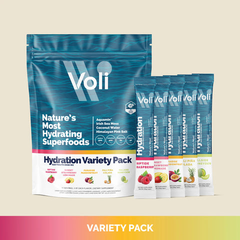 Voli Hydration - Variety Pack (15 Sticks) Dietary Supplement Voli