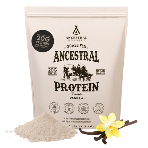 Ancestral Supplements Protein Powder Vanilla