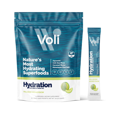 Voli Hydration - Hillside Honeydew (15 Sticks) Dietary Supplement Voli