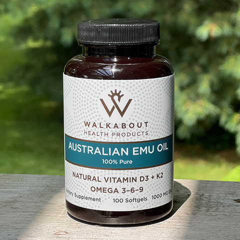 Walkabout Australian Emu Oil 100 Capsules