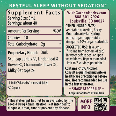 Wishgarden Herbs Sleepy Nights & Fresh Mornings for Pregnancy (2oz Pump)