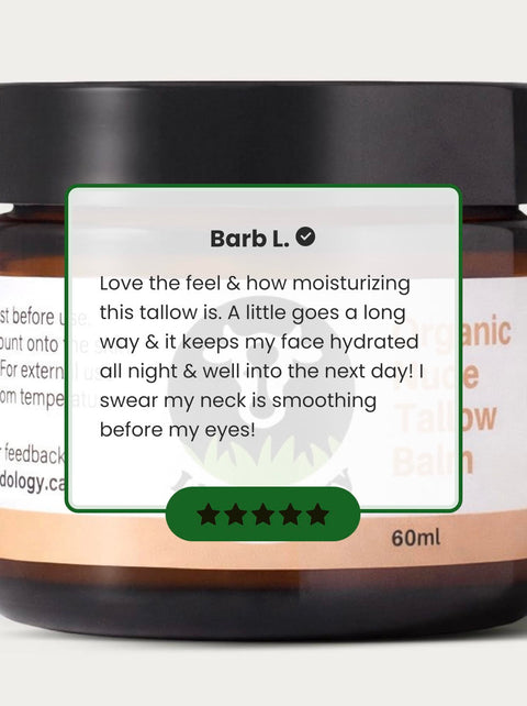 Unscented Tallow Balm — For Sensitive & Eczema-Prone Skin | Lipidology moisturizer Lipidology